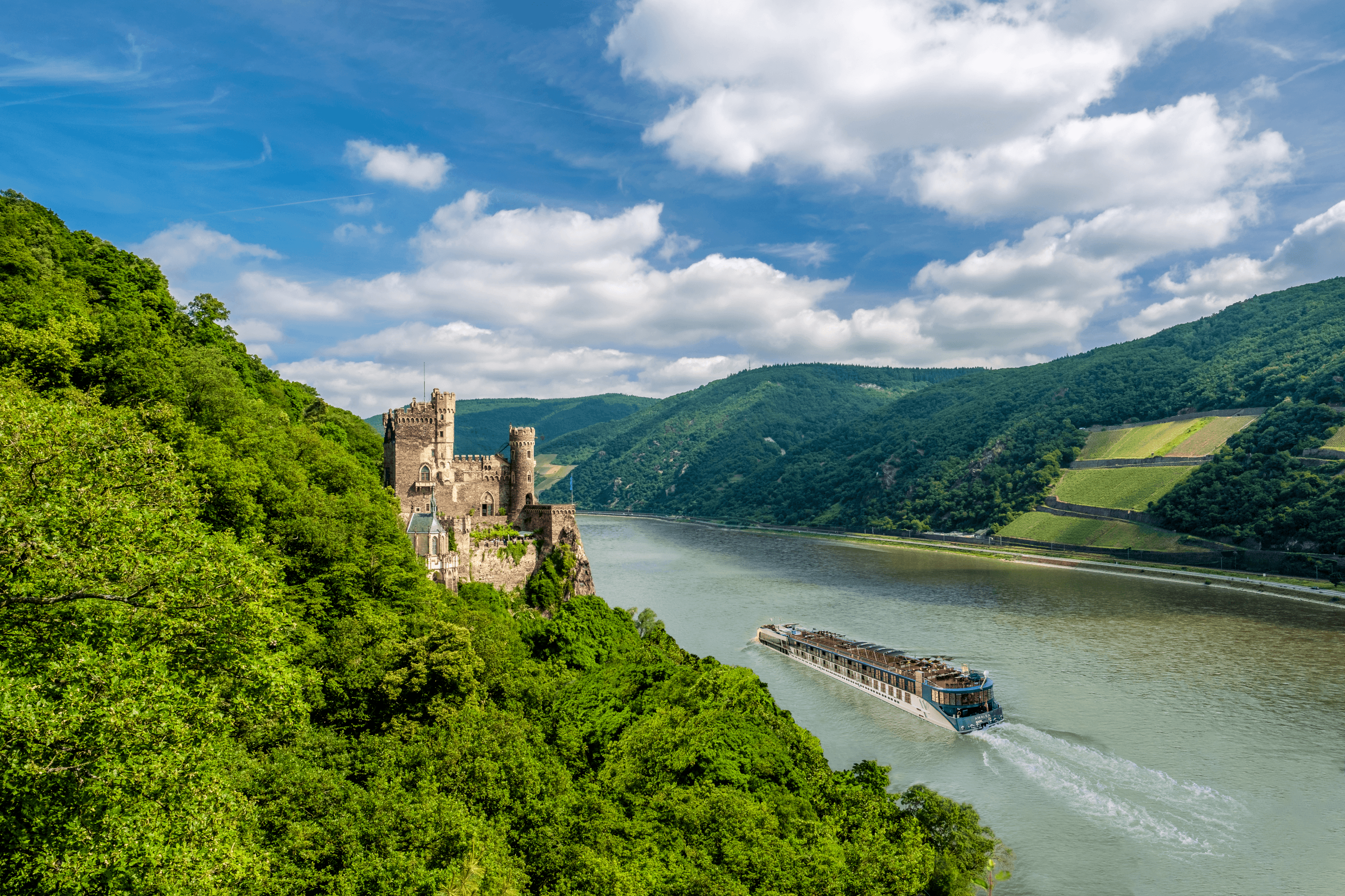 AmaWaterways : Forfait terrestre gratuit - Châteaux du Rhin et Alpes suisses
